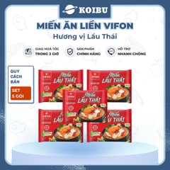VIFON - Miến ăn liền Vifon vị Lẩu thái, Miến ăn liền Vifon, Miến Vifon gói ăn liền - 60g/gói - 00181