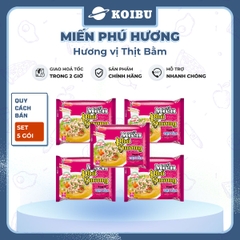 ACECOOK - Miến Phú Hương hương vị Thịt Bằm Miến Phú Hương Thịt Bằm, Miến vị Thịt Bằm Phú Hương - Miến ăn liền Acecook - 55g/gói - 00062