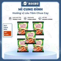 AFOTECH - Mì Cung Đình Lẩu tôm chua cay, Mì Tôm chua cay Cung Đình, Mì khoai tây Cung Đình gói - 85g/gói - 00298