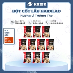 HAIDILAO - Bột cốt lẩu Haidilao vị Trường thọ, bột cốt lẩu Trường thọ Haidilao, gia vị cốt lẩu Haidilao - 110g/gói - 00887