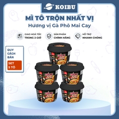 [TÔ LẺ] - VIFON - Mì tô trộn Nhất vị hương vị gà phomai cay, Nhất Vị gà phô mai cay, Nhất Vị gà cay phô mai trộn - 90g/tô - 00533