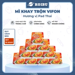 VIFON - Mì khay trộn Vifon hương vị Pad Thái, Vifon Mì trộn Pad Thái Vifon, Mì khay Vifon ăn liền - 90g/khay - 00482