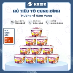 AFOTECH - Hủ tiếu tô Cung Đình hương vị Hủ tiếu Nam vang Cung Đình ăn liền, Hủ tíu nam vang Cung Đình - 83g/tô - 00319