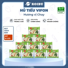 VIFON - Hủ tiếu Vifon hủ tiếu Chay, Hủ tíu Chay Vifon, Vifon Hủ tiếu Chay, Hủ tíu gói ăn liền Vifon - 65g/gói - 00166