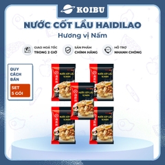 HAIDILAO - Nước cốt lẩu Haidilao vị nấm, nước cốt lẩu nấm Haidilao, Haidilao cốt lẩu chay nấm - 150g/gói - 00886