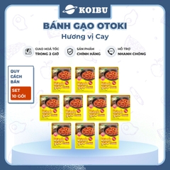 OTOKI - Bánh gạo Otoki hương vị Cay, Otoki bánh gạo cay Otoki Jin, Ottogi bánh gạo cay Jin Ottogi - 164g/gói - 00690