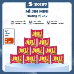 OTOKI - Mì Jin Mini hương vị cay, Mì Jin cay Mini, Mì Mini Jin Otoki cay, Mì Jin Ottogi Hàn Quốc - 80g/gói - 00403