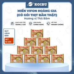 VIFON - Miến Hoàng Gia hương vị Thịt bằm (có gói thịt bằm thật), Miến thịt bằm Vifon Hoàng Gia - 105g/gói - 00185