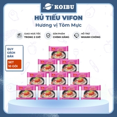 VIFON - Hủ tiếu Vifon hủ tiếu Tôm mực, Hủ tíu Tôm mực Vifon, Hủ tiếu Tôm mực Vifon, Hủ tíu Vifon - 65g/gói - 00168