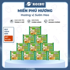 ACECOOK - Miến Phú Hương hương vị Sườn Heo Miến Phú Hương Sườn Heo, Miến Sườn Heo Phú Hương - Miến ăn liền Phú Hương, Miến ăn liền Acecook - 55g/gói - 00064