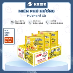 ACECOOK - Miến Phú Hương hương vị Thịt Gà Miến Phú Hương vị Gà, Miến Thịt Gà Phú Hương - Miến ăn liền Phú Hương, Miến ăn liền Acecook - 53g/gói - 00066