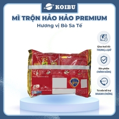 ACECOOK - Mì trộn Hảo Hảo Premium hương vị Bò sa tế, Mì trộn bò sa tế Hảo Hảo, Mì Hảo Hảo cao cấp - 88g/gói - 00841