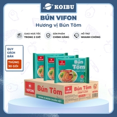VIFON - Bún Vifon hương vị Bún tôm, Bún tôm Vifon, Bún Vifon bún tôm, Bún tôm ăn liền Vifon gói - 65g/gói - 00144
