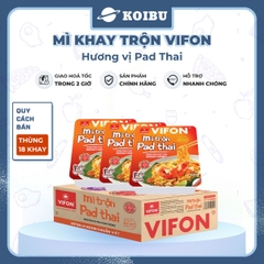 VIFON - Mì khay trộn Vifon hương vị Pad Thái, Vifon Mì trộn Pad Thái Vifon, Mì khay Vifon ăn liền - 90g/khay - 00482