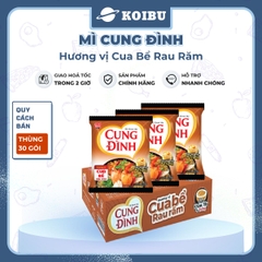 AFOTECH - Mì Cung Đình Cua bể rau răm, Mì Cua bể rau răm Cung Đình, Mì khoai tây Cung Đình ăn liền - 79g/gói - 00297