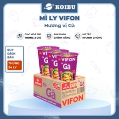 VIFON - Mì ly Vifon hương vị Gà - Mì ly Gà Vifon, Mì ly hương vị Gà 60g, Mì Gà ly ăn liền - 60g/ly - 00229