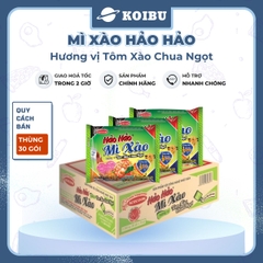 ACECOOK - Mì Hảo Hảo hương vị mì xào Chua Ngọt - Mì ăn liền Hảo Hảo mì xào chua ngọt (Mì xào Hảo Hảo chua ngọt) - 75g/ gói - 00003