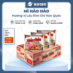 ACECOOK - Hảo Hảo hương vị lẩu kim chi Hàn Quốc - Mì ăn liền Hảo Hảo lẩu kim chi Hàn Quốc (Hảo Hảo kim chi) - 75g/gói - 00008
