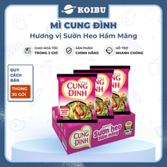 AFOTECH - Mì Cung Đình Sườn heo hầm măng, Mì Sườn heo hầm măng Cung Đình, Mì khoai tây Cung Đình gói - 79g/gói - 00300