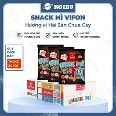 VIFON - Snack mì Vifon hương vị Hải Sản Chua Cay - Vifon Snack Hải sản chua cay ăn liền - 30g/gói - 00199