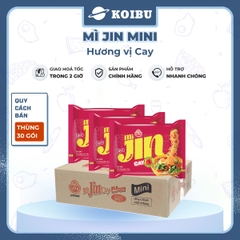 OTOKI - Mì Jin Mini hương vị cay, Mì Jin cay Mini, Mì Mini Jin Otoki cay, Mì Jin Ottogi Hàn Quốc - 80g/gói - 00403
