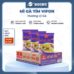 VIFON - Mì gà tím Vifon, Mì Vifon gà tím, Mì gà Vifon gà tím, Mì gói gà tím ăn liền Vifon mì ăn liền - 75g/gói - 00207