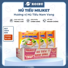 COLUSA - Hủ tiếu Miliket hương vị Nam Vang, Miliket hủ tiếu nam vang, Hủ tíu nam vang Miliket gói - 65g/gói - 00122