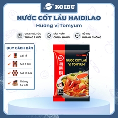 HAIDILAO - Nước cốt lẩu vị Tomyum Haidilao, nước cốt lẩu Thái Tomyum Haidilao, cốt lẩu Tomyum chua cay - 200g/gói - 00885