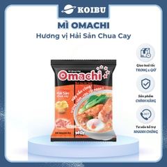 MASAN - Mì khoai tây Omachi vị Hải sản Chua Cay, mì Omachi ăn liền, mì hải sản, mì khoai tây ăn liền - 80g/ly - 00509