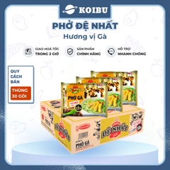 ACECOOK - Đệ Nhất phở hương vị Phở Gà, phở gà Đệ Nhất Acecook, phở gà Acecook Đệ Nhất phở ăn liền - 65g/gói - 00055