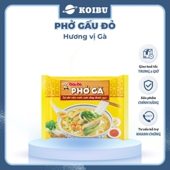ASIAFOODS - Phở Gấu Đỏ vị Gà, phở gà Gấu Đỏ, phở Gấu Đỏ ăn liền, phở Gấu Đỏ gói - 65g/gói - 00330