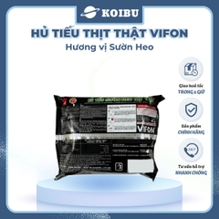 VIFON - Hủ tiếu thịt thật Vifon hương vị Sườn heo (có gói thịt thật), Hủ tíu Sườn heo thịt thật - 90g/gói - 00855