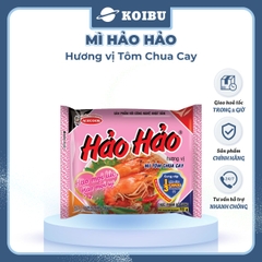 ACECOOK - Mì Hảo Hảo hương vị Tôm chua cay - Mì ăn liền Hảo Hảo tôm chua cay - 75g/gói - 00005
