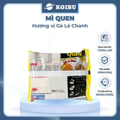 ACECOOK - Mì Quen hương vị Gà lá chanh, Acecook mì quen Gà lá chanh Acecook mì Queen Acecook - 82g/gói - 00845
