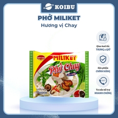 COLUSA - Phở Miliket hương vị Chay, Phở Miliket chay, Miliket phở gói hương vị chay, Phở ăn liền chay - 60g/gói - 00100