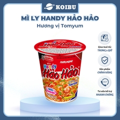 ACECOOK - Mì ly Handy Hảo Hảo Tomyum - Mì Handy Hảo Hảo Tom yum - Mì Handy Hảo Hảo ly Tomyum - Mì ly Hảo Hảo Handy Tom yum - Mì ly ăn liền Tomyum - 67g/ly - 00018