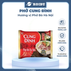 AFOTECH - Phở Cung Đình hương vị Phở bò Hà Nội, Phở bò Cung Đình, Phở bò Hà Nội Cung Đình ăn liền - 68g/gói - 00314
