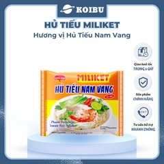 COLUSA - Hủ tiếu Miliket hương vị Nam Vang, Miliket hủ tiếu nam vang, Hủ tíu nam vang Miliket gói - 65g/gói - 00122