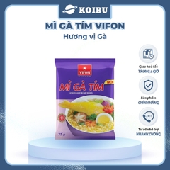 VIFON - Mì gà tím Vifon, Mì Vifon gà tím, Mì gà Vifon gà tím, Mì gói gà tím ăn liền Vifon mì ăn liền - 75g/gói - 00207