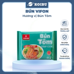 VIFON - Bún Vifon hương vị Bún tôm, Bún tôm Vifon, Bún Vifon bún tôm, Bún tôm ăn liền Vifon gói - 65g/gói - 00144