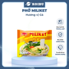 COLUSA - Phở Gà Miliket, Phở Miliket gà, Phở gà gói Miliket, Phở gà ăn liền, Phở vị gà Miliket - 60g/gói - 00099
