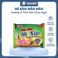 ACECOOK - Mì Hảo Hảo hương vị mì xào Chua Ngọt - Mì ăn liền Hảo Hảo mì xào chua ngọt (Mì xào Hảo Hảo chua ngọt) - 75g/ gói - 00003