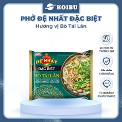 ACECOOK - Đệ Nhất phở đặc biệt Bò tái lăn, phở Đệ Nhất đặc biệt Bò tái lăn, phở bò tái lăn Đệ Nhất - 68g/gói - 00053