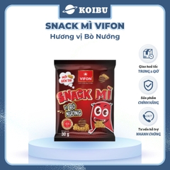 VIFON - Snack mì Vifon hương vị Bò Nướng - Snack vị bò nướng gói, Vifon snack mì bò nướng - 30g/gói - 00198