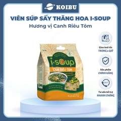 NFC - Viên súp ăn liền sấy thăng hoa I-Soup hương vị Canh riêu tôm ISoup, Canh riêu tôm I-Soup ăn liền - 42g/lốc - 00802