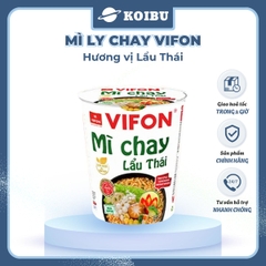 VIFON - Mì chay Vifon ly hương vị lẩu thái, mì chay ly Vifon, mì chay Vifon lẩu thái ly - 67g/ly - 00234