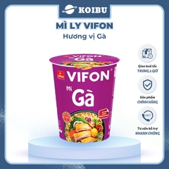VIFON - Mì ly Vifon hương vị Gà - Mì ly Gà Vifon, Mì ly hương vị Gà 60g, Mì Gà ly ăn liền - 60g/ly - 00229