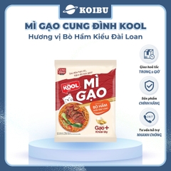 AFOTECH - Mì gạo Cung Đình Kool Bò hầm kiểu Đài Loan, Mì gạo Bò hầm Đài Loan Cung Đình Kool gói - 75g/gói - 00304