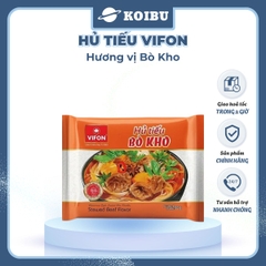 VIFON - Hủ tiếu Vifon hủ tiếu Bò kho, Hủ tíu Bò kho Vifon, Hủ tiếu Bò kho Vifon, Hủ tíu ăn liền Vifon - 65g/gói - 00164