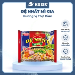 ACECOOK - Đệ Nhất Mì Gia hương vị Thịt bằm, Mì Đệ Nhất Thịt bằm, Mì Thịt bằm Đệ Nhất Acecook Đệ Nhất - 82g/ gói - 00033